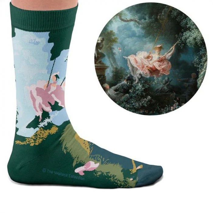 Socken Fragonard Schaukel 1